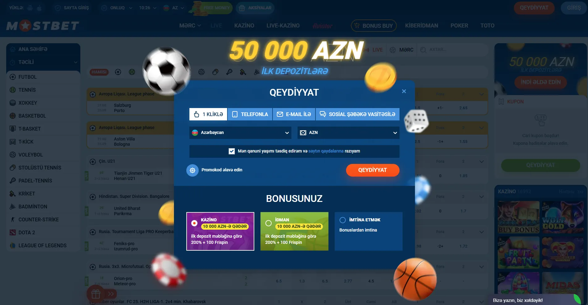 Mostbet tez və asan qeydiyyat addımları: hesab açma prosesi Mostbet tez və asan qeydiyyat addımları